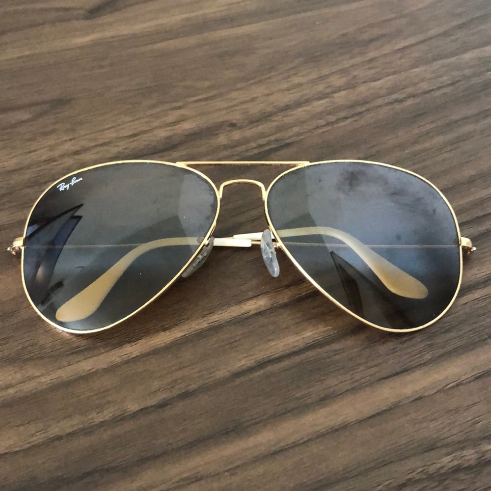 Authentic ray ban aviators